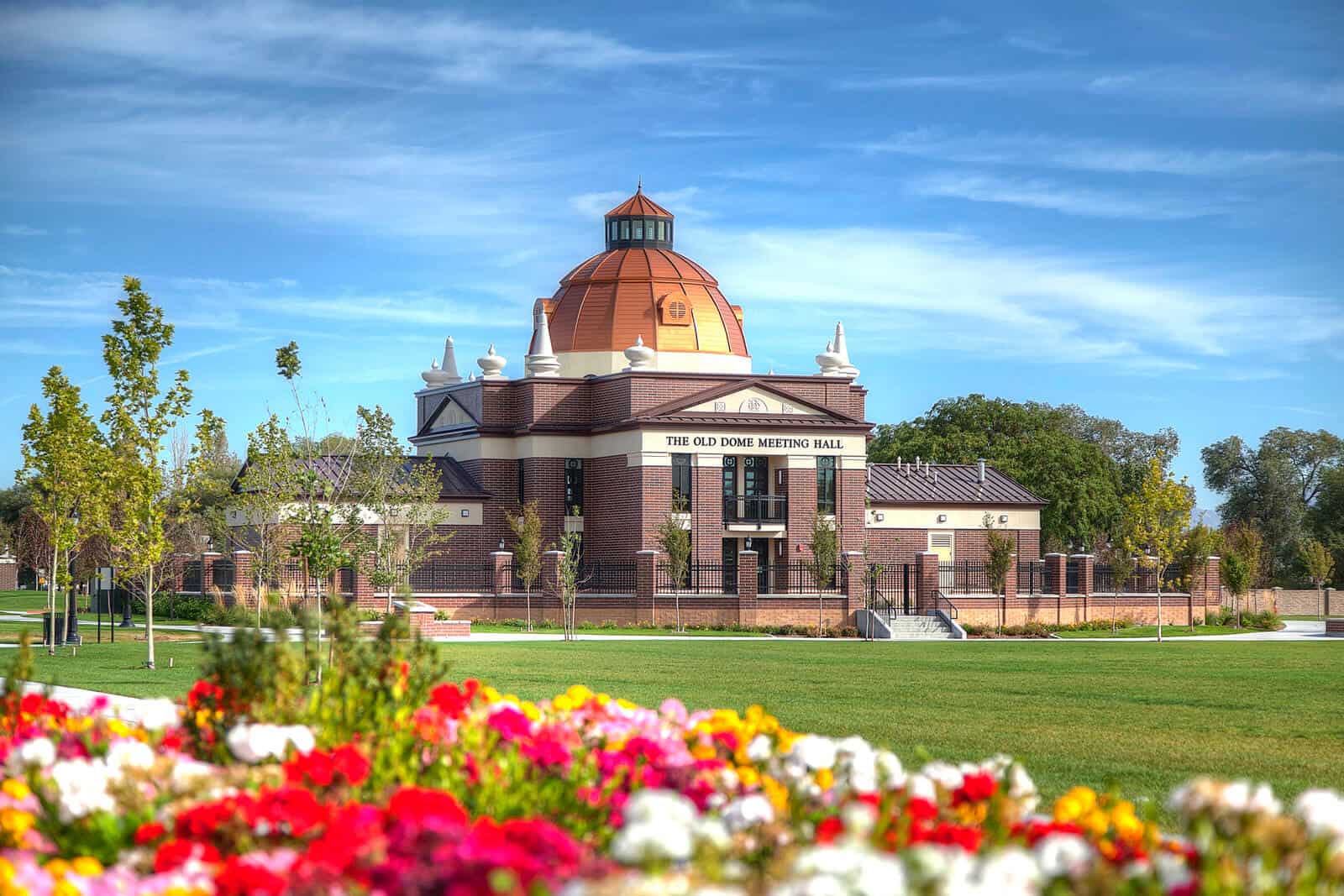 The park dome in Riverton, Utah